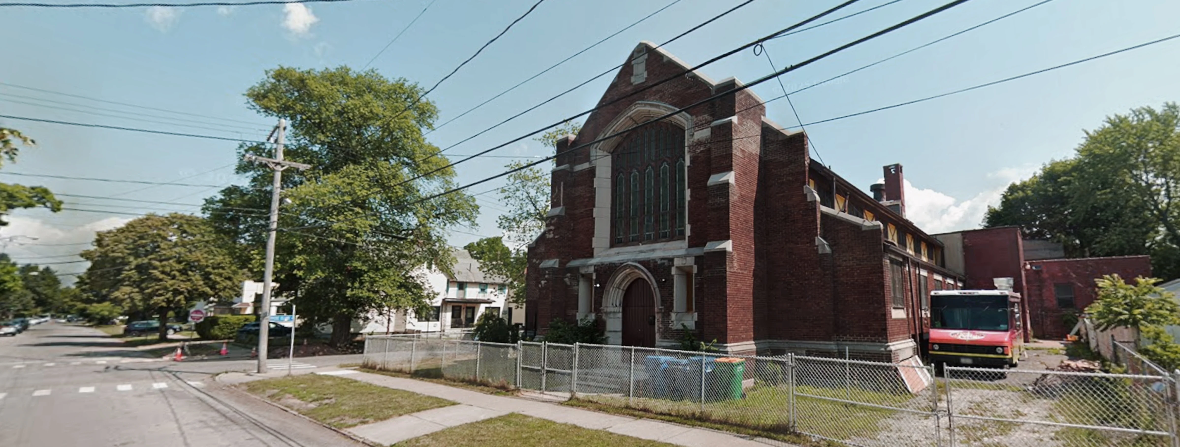 Exterior view of Al-Hikmah Islamic Center Buffalo building